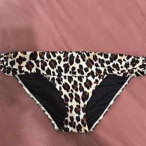 Victoria's Secret Leopard Print Bikini Bottom